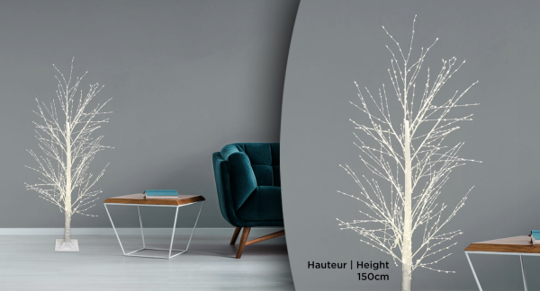 Arbre de Noël Branche blanche