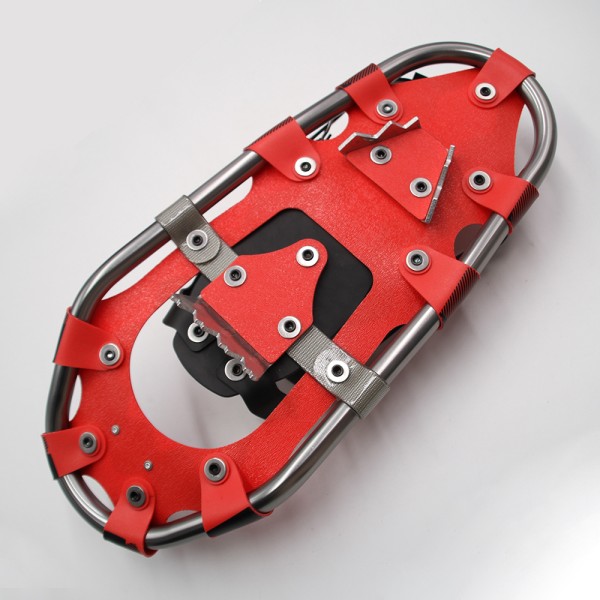 Youth Snowshoes Set 7x16in Red Plaid
