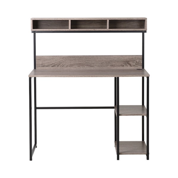 Bureau d'ordinateur/de bureau Daylicrew avec étagère