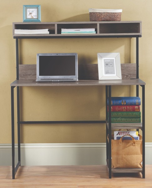 Bureau d'ordinateur/de bureau Daylicrew avec étagère