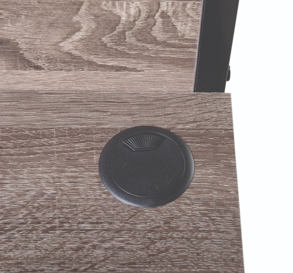 Bureau d'ordinateur/de bureau Daylicrew avec étagère