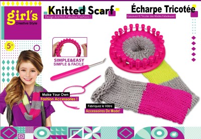 Knitting Scarf Set  