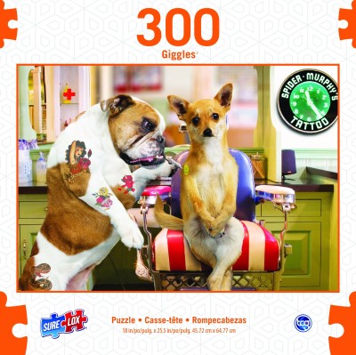 300pc Chihuahua Tattoo Puzzle