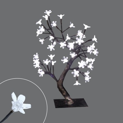 48L Led 20 "Tree W / Transp. Déco Sakura.