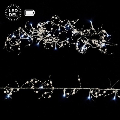 Jeu de lumières 20L en plastique avec effet de perles