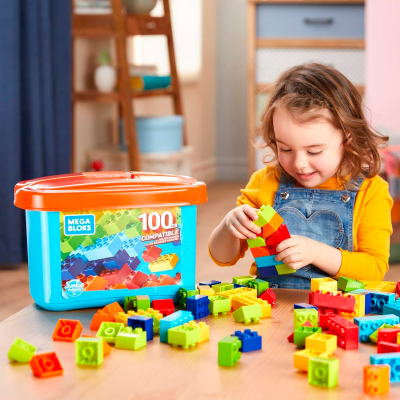 Mega Bloks- Constraction JR Bulk Box 100pcs