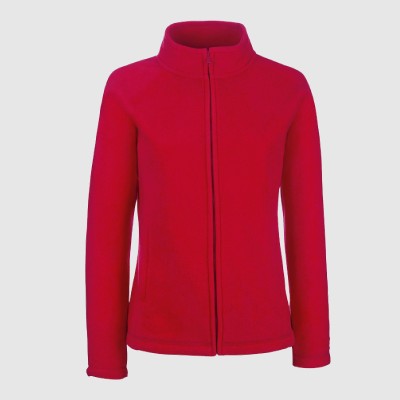 Red Polar Fleece Jacket