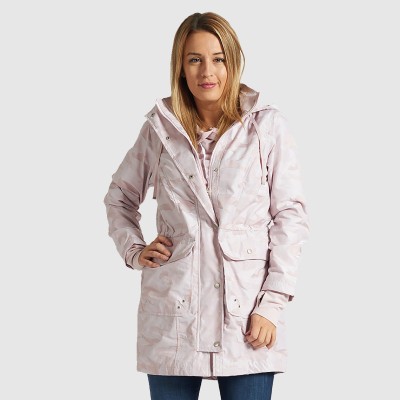 Pink Camo Hooded Jacket