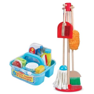 Melissa & Doug - Plumeau, balayeuse et vadrouille