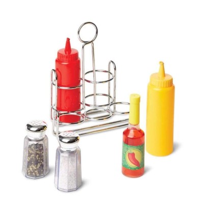 Melissa & Doug - Ensemble de condiments pour jouets