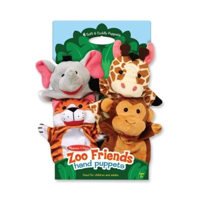 Melissa & Doug - marionnettes au zoo