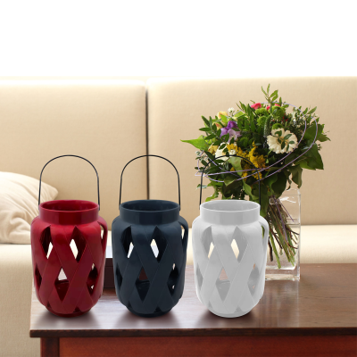 Ceramic Diamond  Lantern 