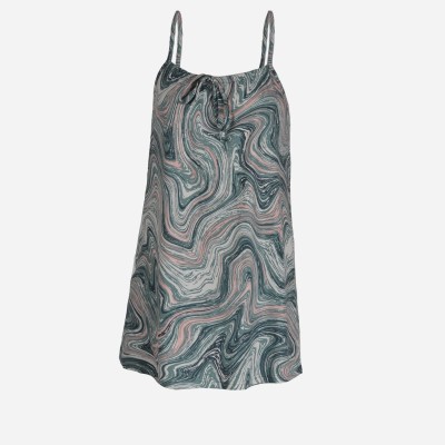 Kayla Yummy Sleepwear - Camisole à imprimé marbré