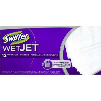 Swiffer - Recharge de tampons nettoyants pour jet humide