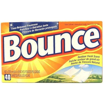 Bounce - Fabric Softener Dryer Sheets, Outdoor Fresh