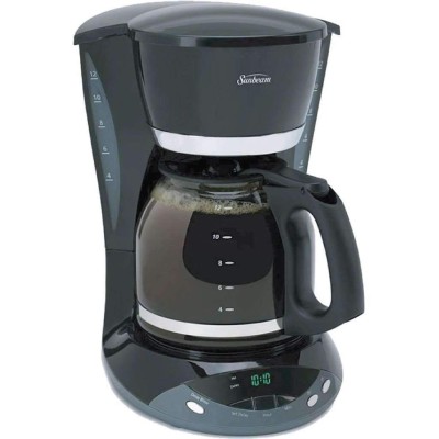 Sunbeam - Cafetière 12 tasses, noir