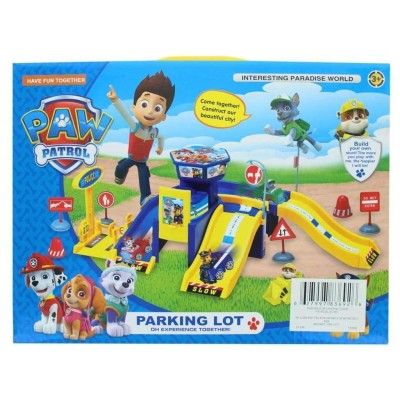 Ensemble de jouets de stationnement de patrouille de la patte