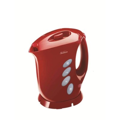 Sunbeam - Bouilloire sans fil de 1,7 L, rouge