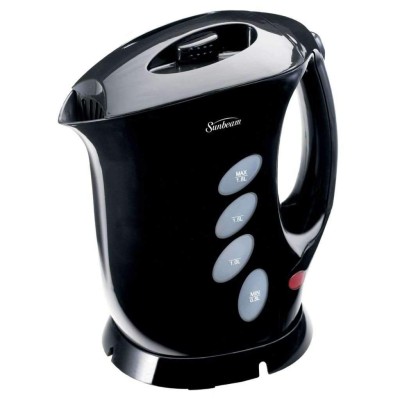 Sunbeam - Bouilloire sans fil de 1,7 L, noir