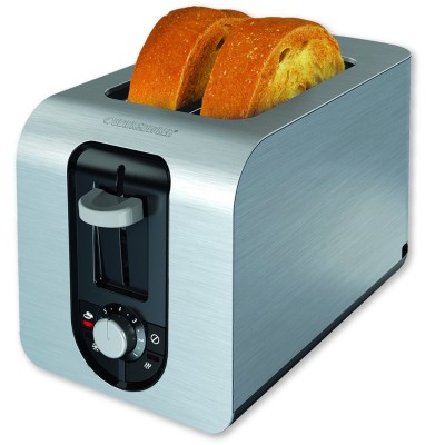 Black & Decker - Grille-pain 2 tranches en acier inoxydable