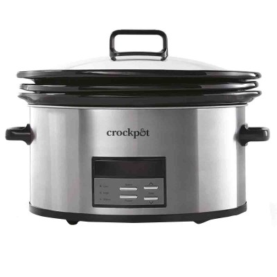 Kitchen Appliances Crock Pot Deluxe Smart Multi Cooker 3.7 Quart Slow Cooker  - China Electric Cast Iron Slow Cooker and Timer Slow Cooker price