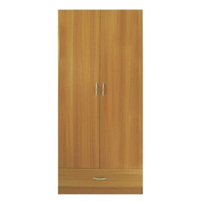 Armoire 2 portes avec 1 tiroir - chêne