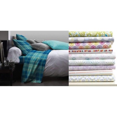 Ptd Microfibre Ensemble De Draps Double