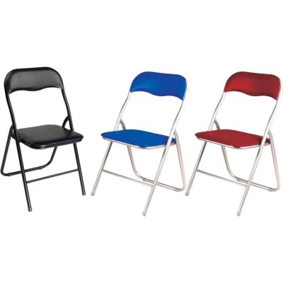 Padded Folding Chair (in-store pickup only)-Red