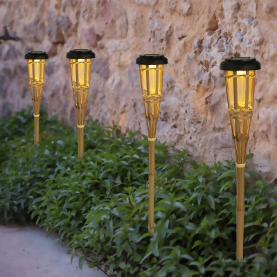 Bamboo Solar Path Light 8.5*58