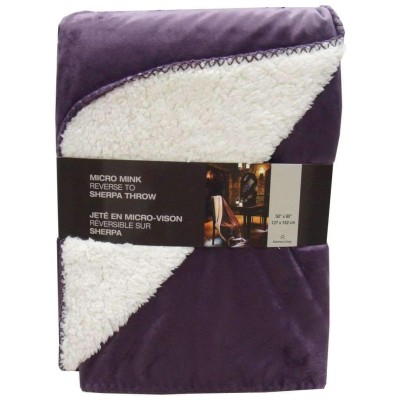 Lambs Throw Mauve 50x60 10/Bx