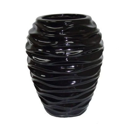 Vase En Céramique - Noir