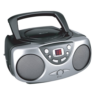 bōrne - Portable CD BoomBox AM/FM with AUX