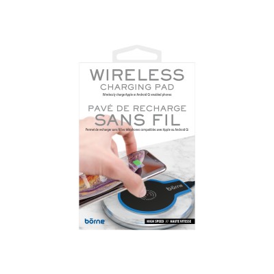 borne - Pavé de recharge sans fil