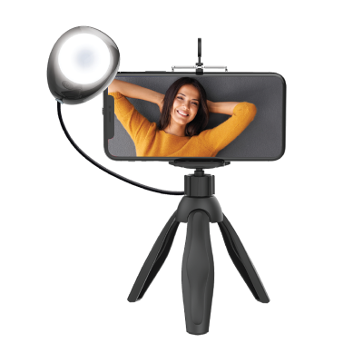 Borne Smartphone Tripod With Selfie Light