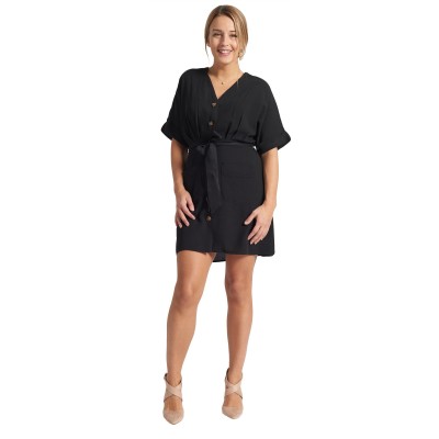 Black Utility Dress