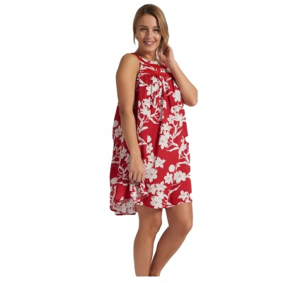 Red & White Sundress