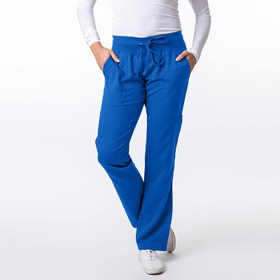 Pantalon d'uniforme médical bleu royal