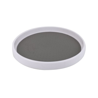 Organisateur rotatif d'épices blanc/gris