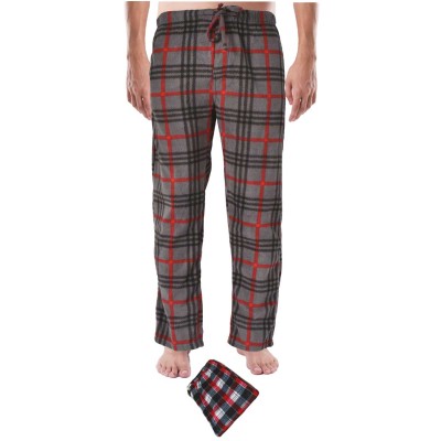 Pyjama micro polaire pour homme
