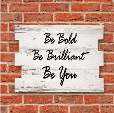 Be Bold Wall Art