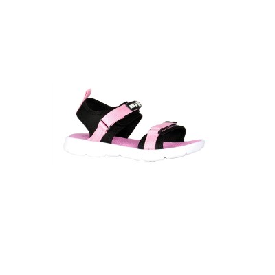 Sandals With Velcro - Pink