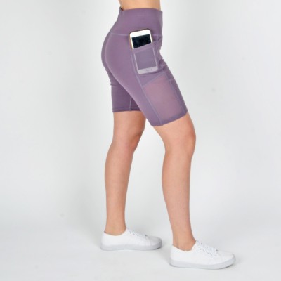 Purple Biker Shorts