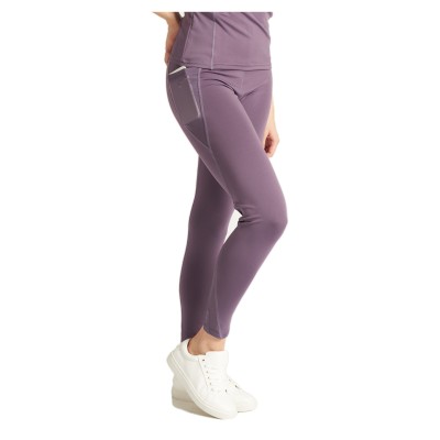 Legging de course à pied - Violet foncé