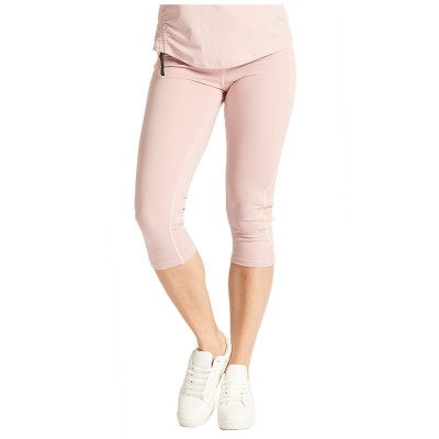 Legging capri de sport - Rose bébé