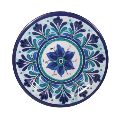 Assiette à dîner 10.5In Sierra Mélamine Avec Motif