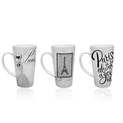 Porcelain Coffee Mug | Paris