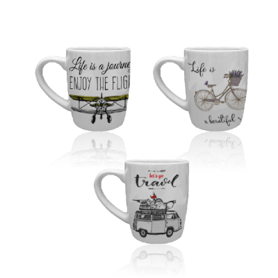 Porcelain Coffee Mug | Travel