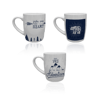 Porcelain Coffee Mug | Adventure