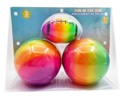 Jeu de balles gonflables