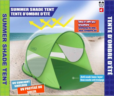 Tente d'ombrage de plage pliable